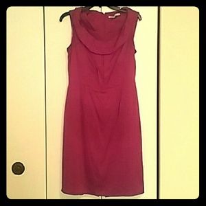 Pink semi-fitted dress