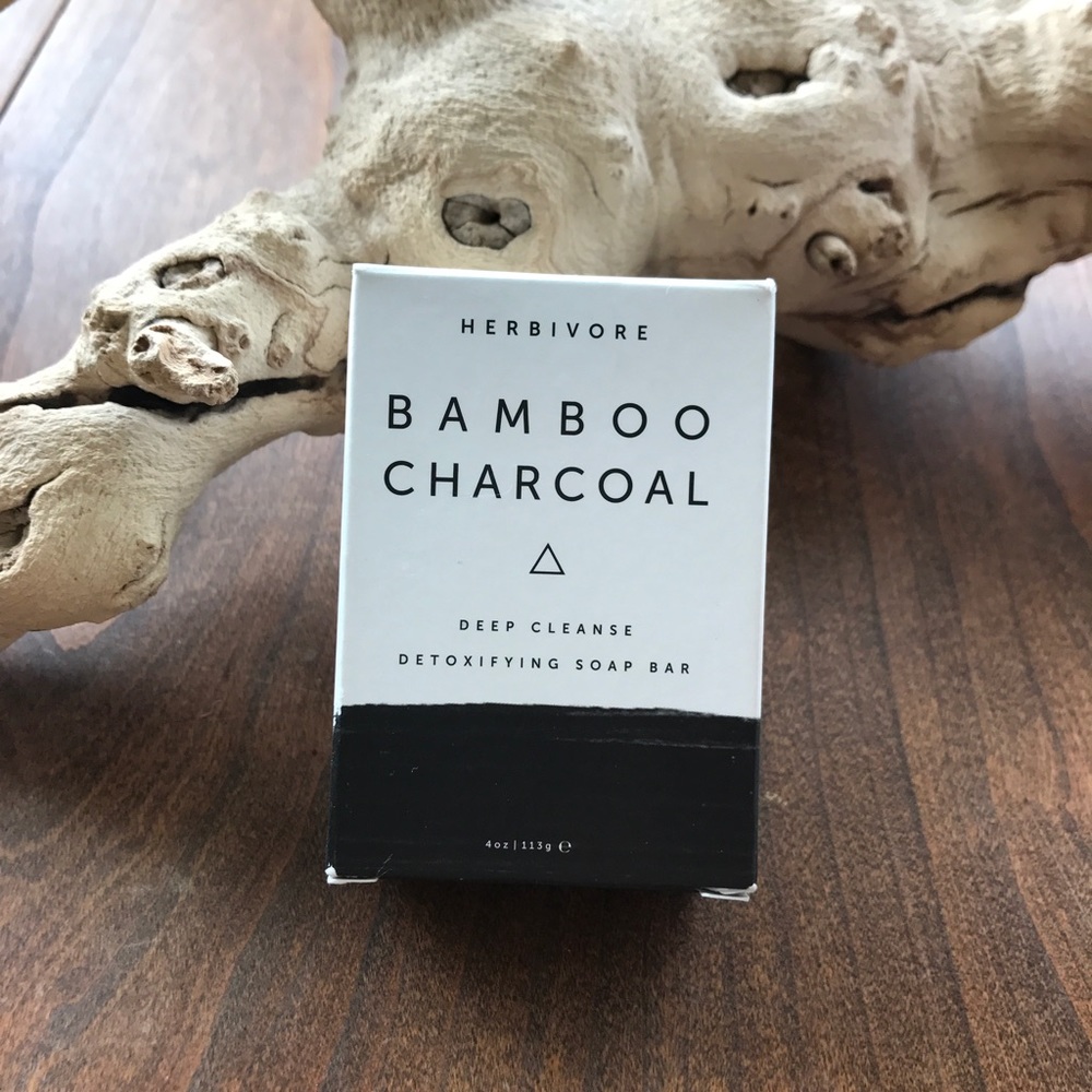 Herbivore Bamboo Charcoal Soap - brand new