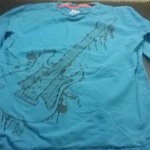 Long Sleeve Graphic Guitar shirt