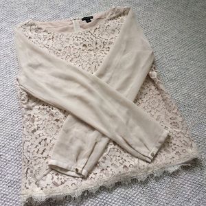 Ann Taylor lace blouse