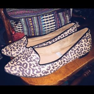 Leopard printed loafers