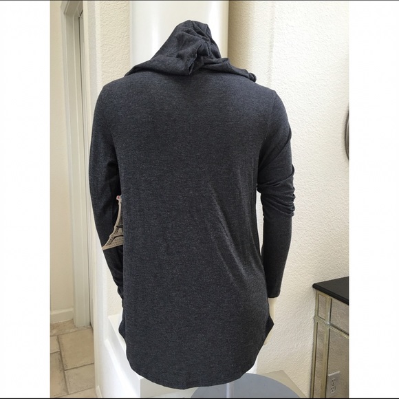 Emoji hoodie shirt long sleeve Good Vibes t-shirt - Picture 5 of 8