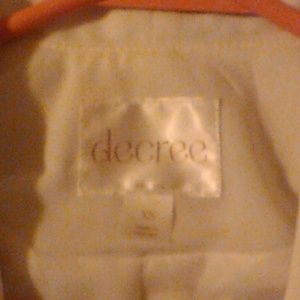 Xs Decree White Woman's Blazer