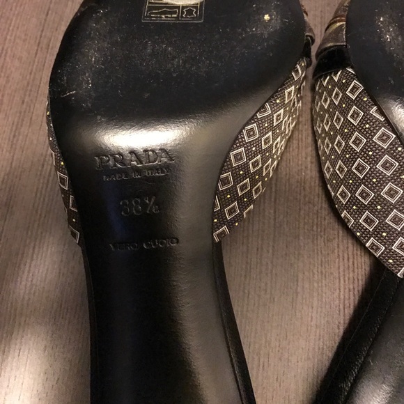 100% authentic Prada kitten heel slides ๐ฑ - Picture 3 of 4