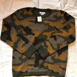 Camo sweater