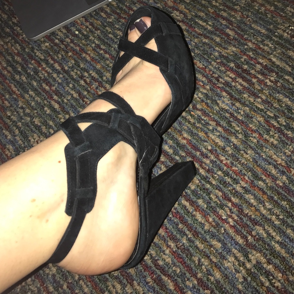 Calvin Klein black heels