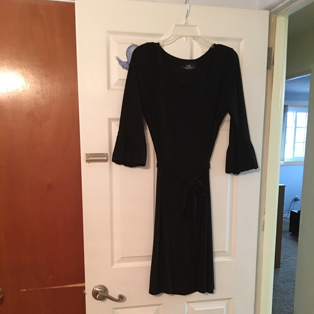 Black stretch dress