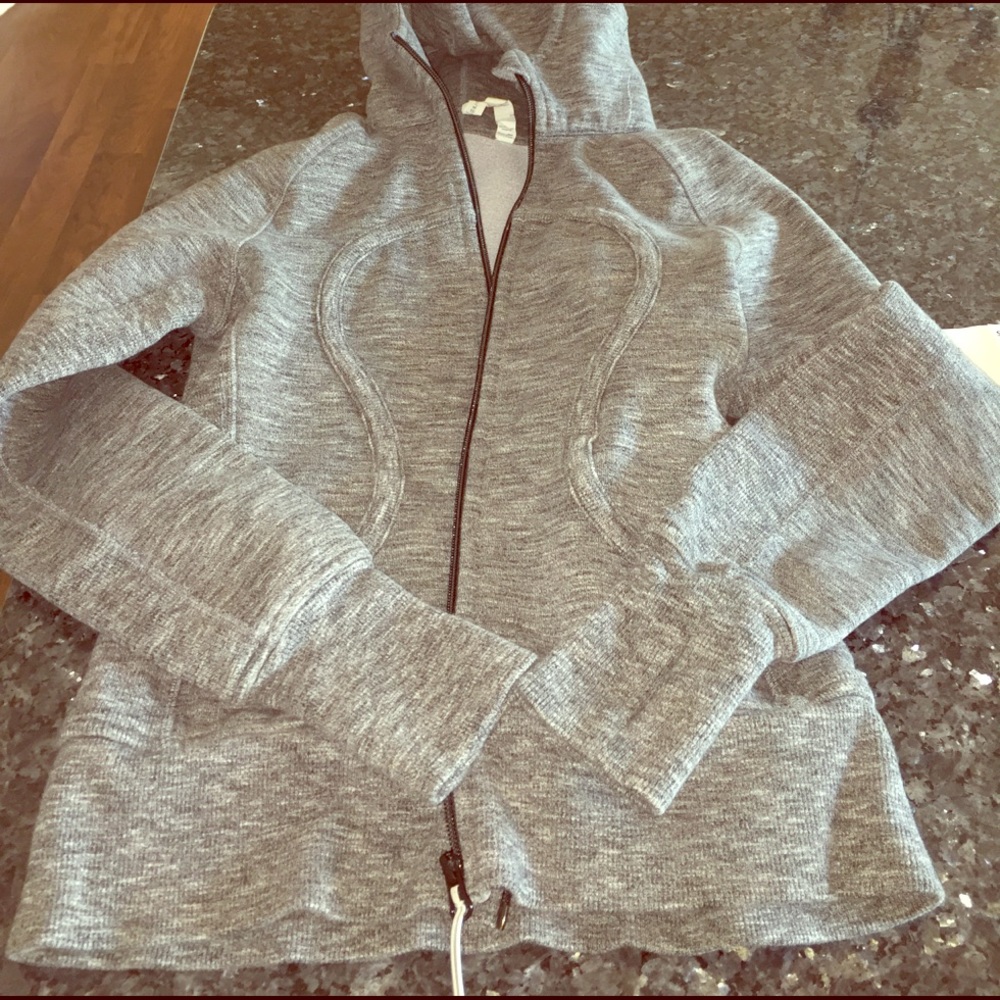 Lululemon Heather Gray Scuba Hoodie