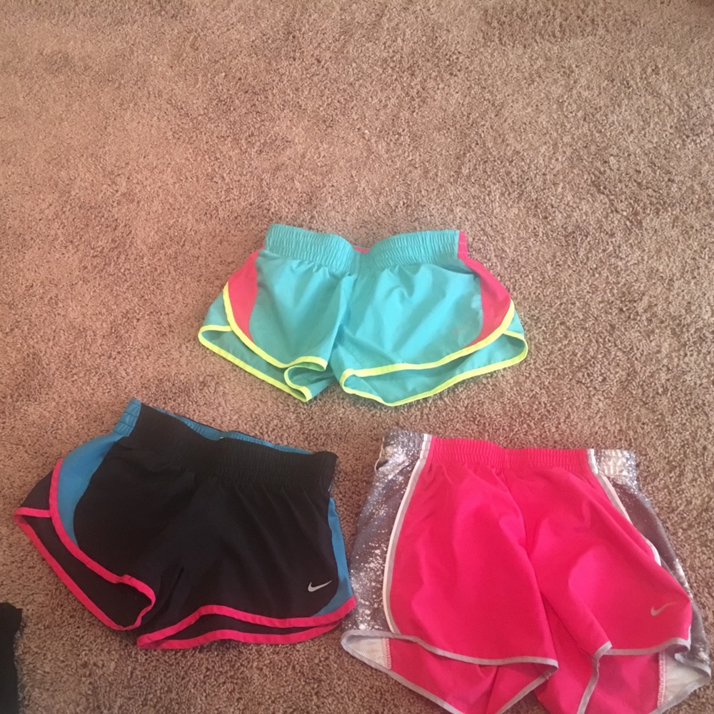 (3) Nike dri-fit shorts