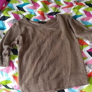 Cute fuzzy sweater shirt