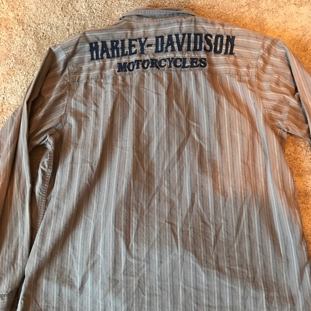 Harley Davidson button down