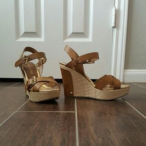 Leather wedges