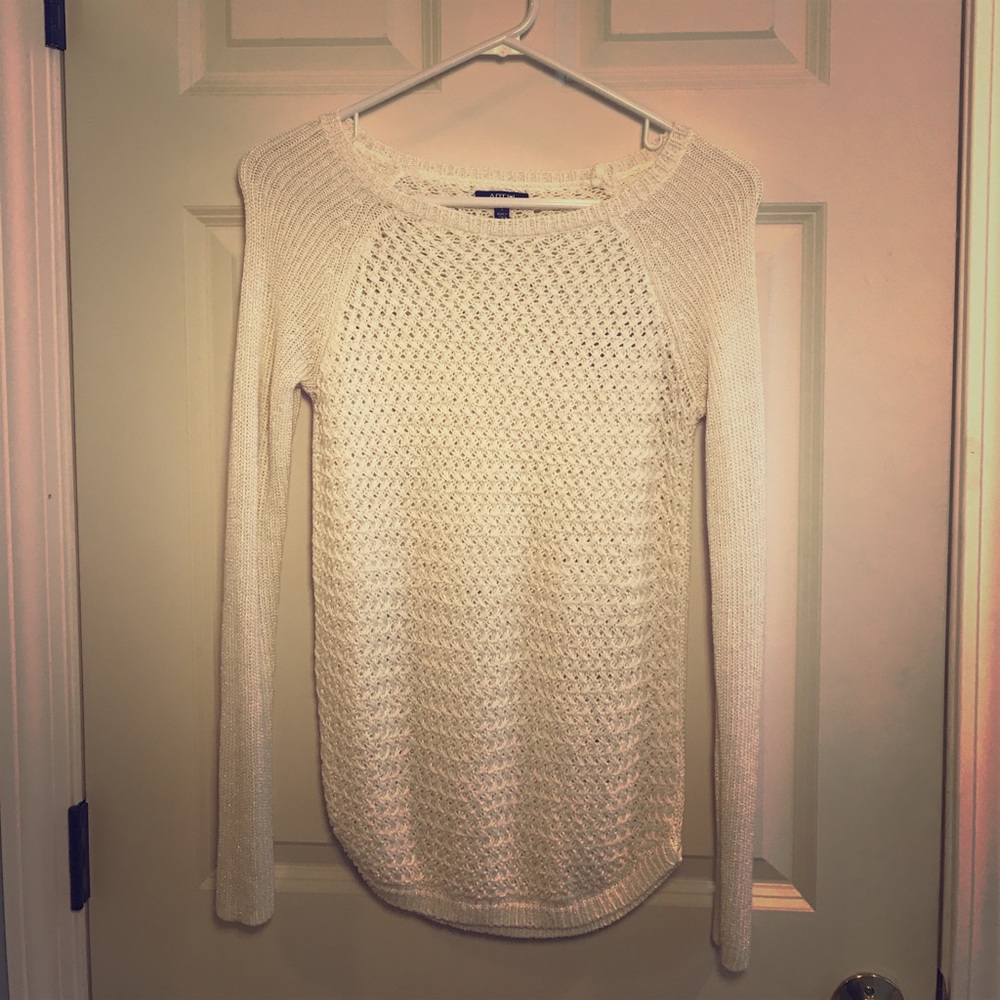 Apt 9 Ivory sweater