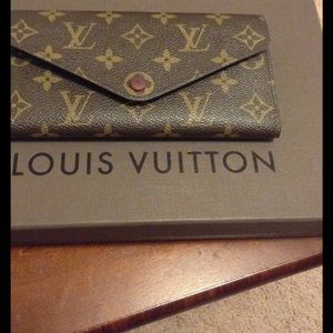 Louis Vuitton signature Josephine wallet