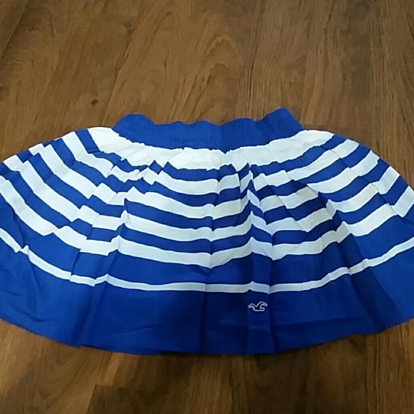 Blue and white Hollister skirt, sz XS - Picture 1 of 1