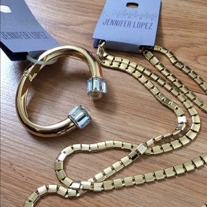 NEW! 2 pieces! JLo necklace and bracelet