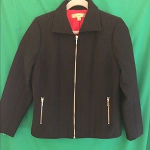 Motto black quilted jacket