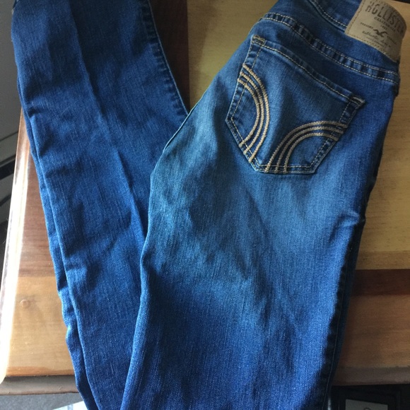 Hollister Denim - Hollister skinny jeans girls used W23 L32