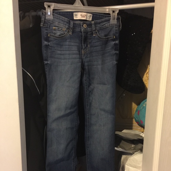 Hollister skinny jeans girls used W23 L32 - Picture 2 of 4