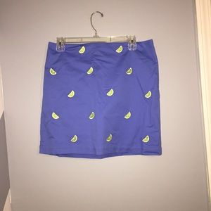 NWT Vineyard Vines Lime Skirt