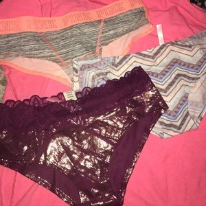 Pink underwear