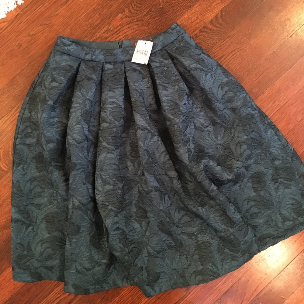 Dark teal ASTR skirt - Picture 1 of 2