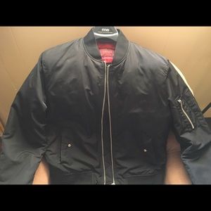 Basic Zara Man Bomber-style jacket