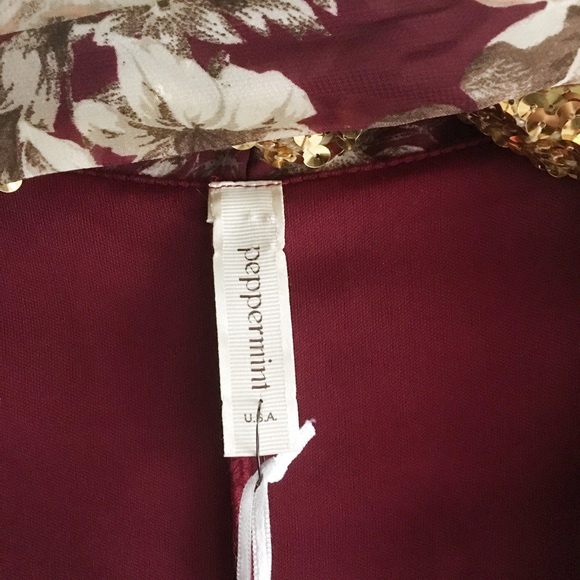 Floral Choker Mini Dress - Picture 5 of 6