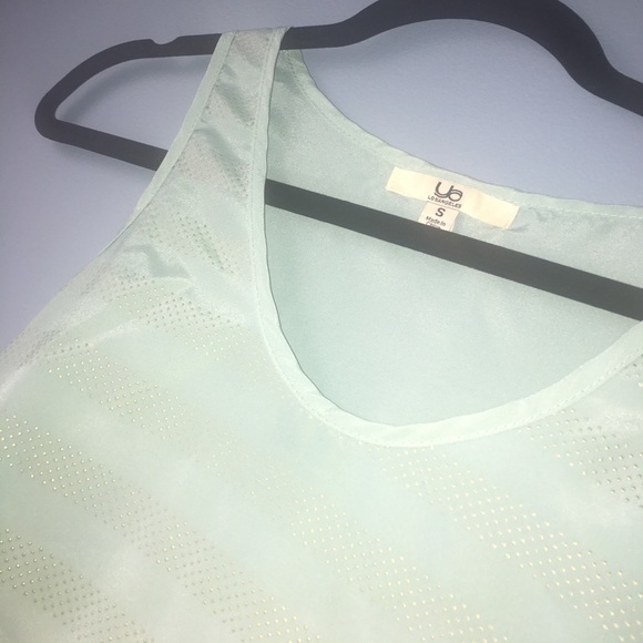 teal hi-low tank - Picture 3 of 3