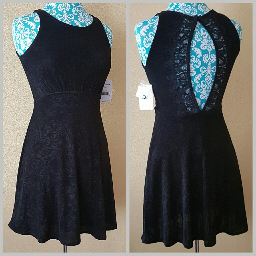 NWT Free People Open Back Dress