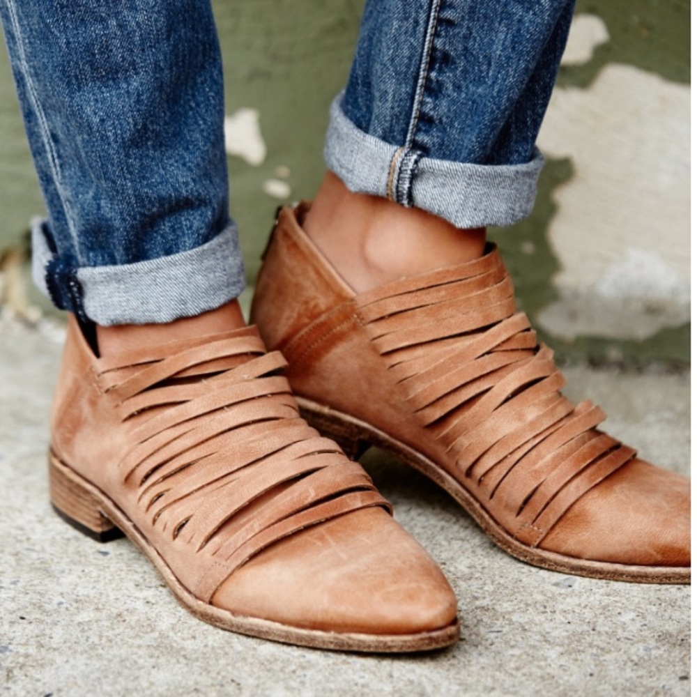 INSPIRED Free People Lost Valley Ankle Boot