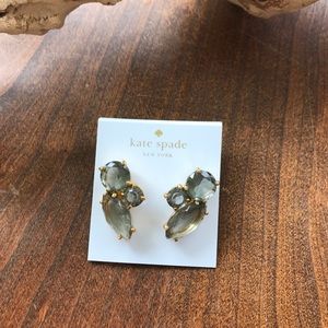 Kate Spade Crystal Cluster Earrings