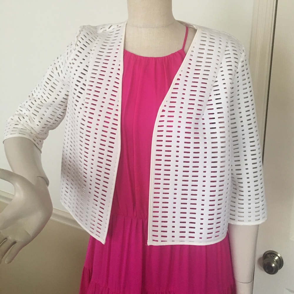 NWT Milly cropped bolero size L