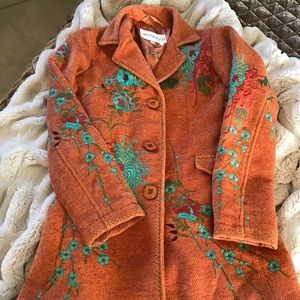 Embroidered Coat