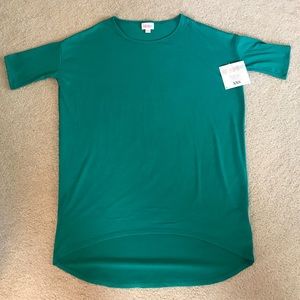 🔴SOLD🔴 LuLaRoe Irma XXS teal