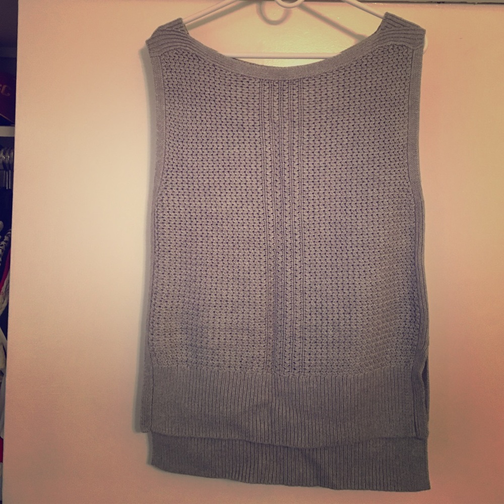 BRAND NEW Banana Republic grey sweater tunic