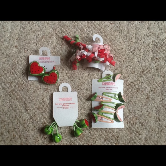 Gymboree Accessories Watermelon Picnic Hair Poshmark