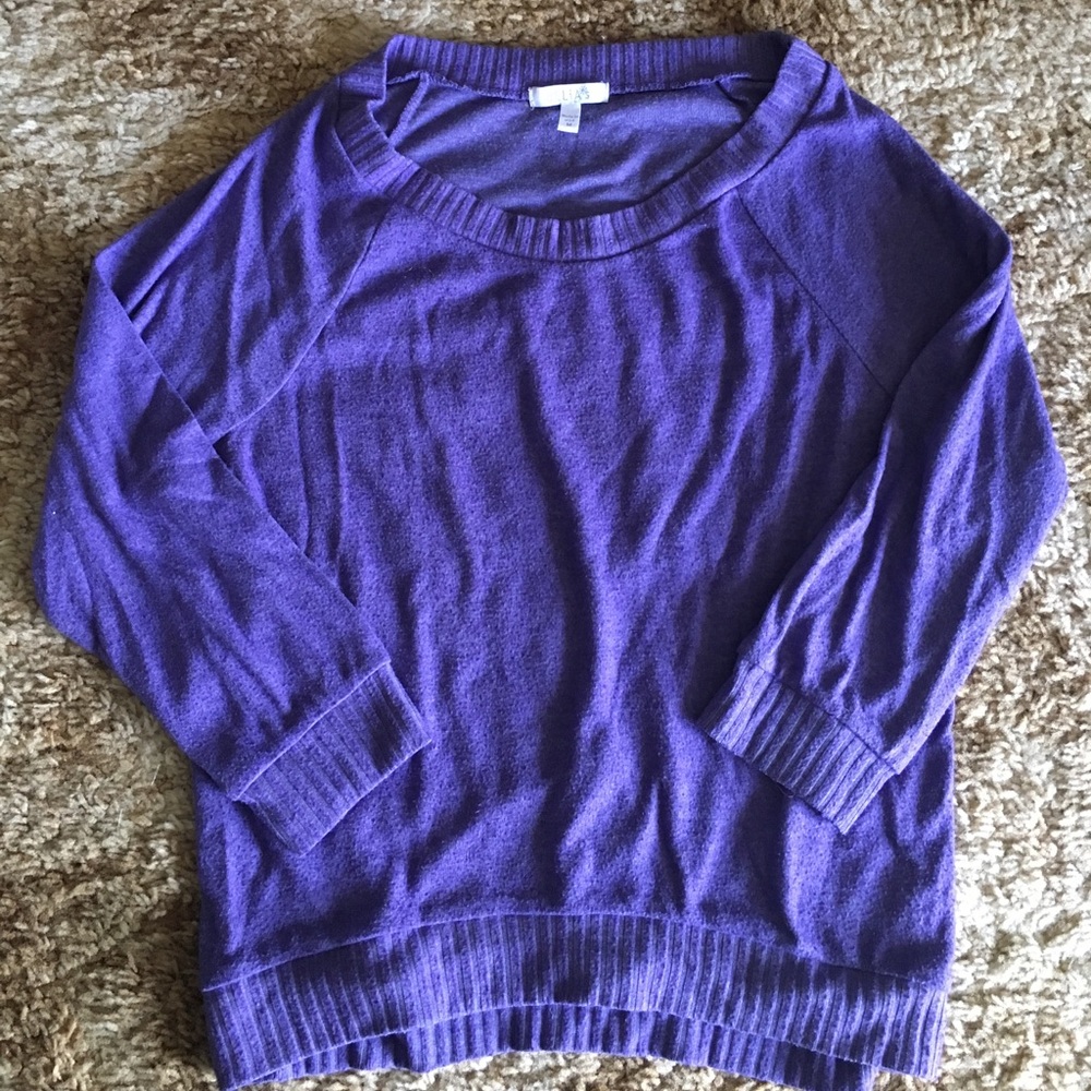 Delia’s Purple Sweater