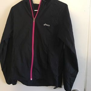 Asics packable running jacket