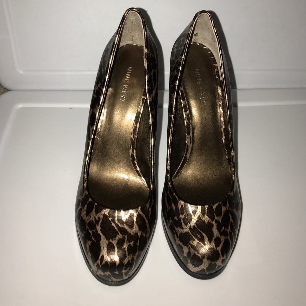 Nine West Leopard Pumps!