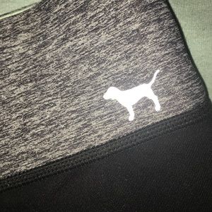 VS Pink reversible athletic leggings