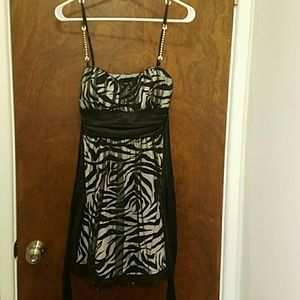 Speechless zebra dress
