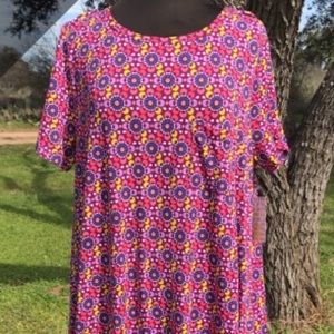 LuLaRoe Carly dress 3XL NWT