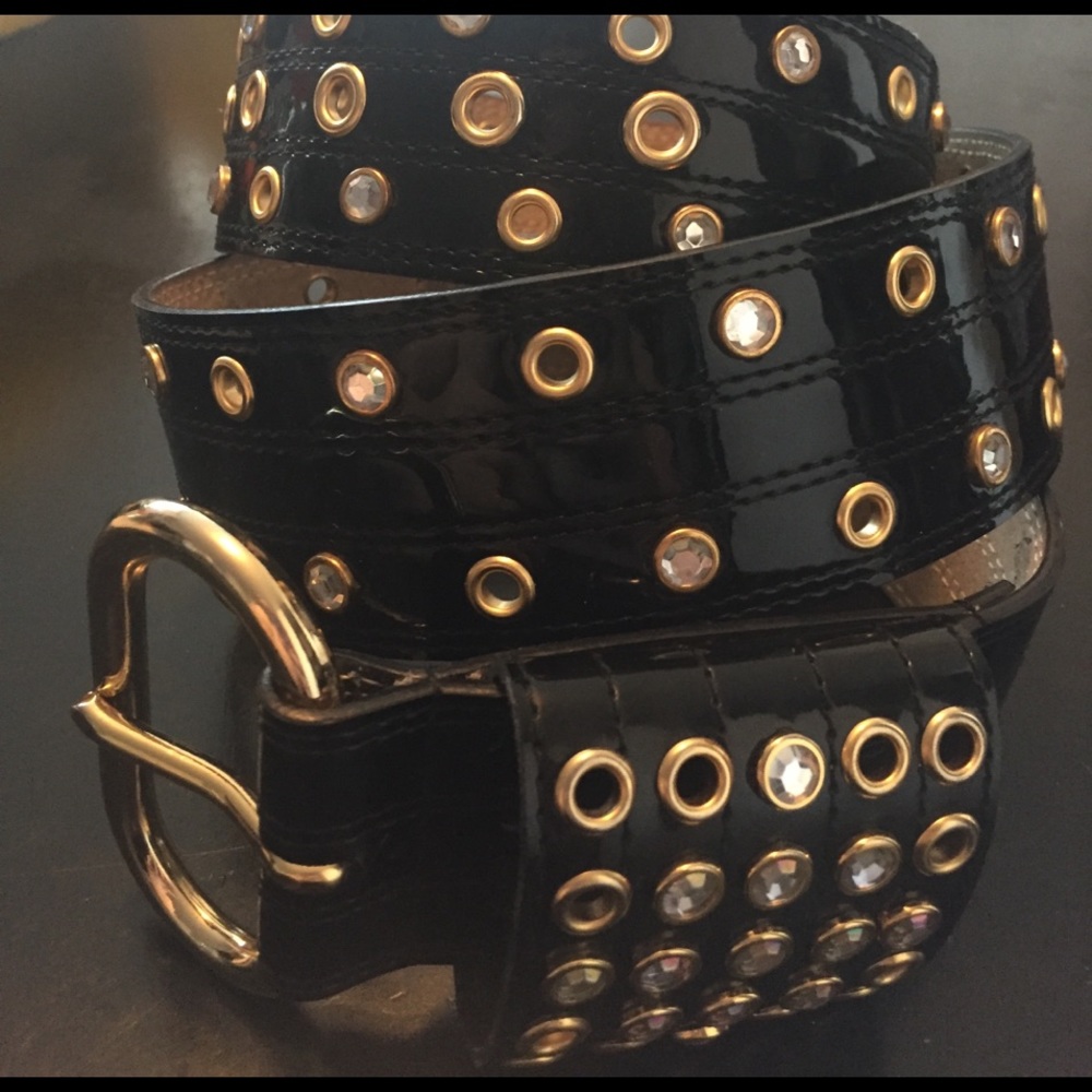 Betsey Johnson Studded Belt