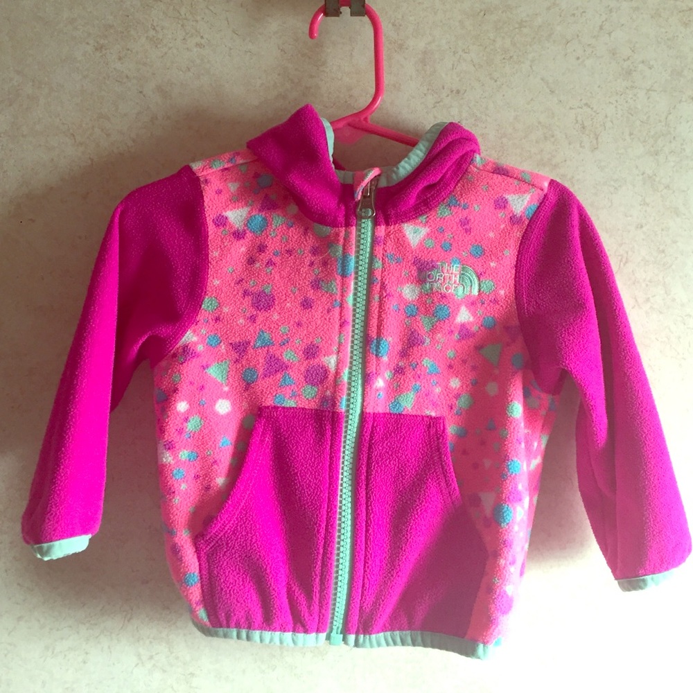 The North Face Glacier full zip hoodie infant
