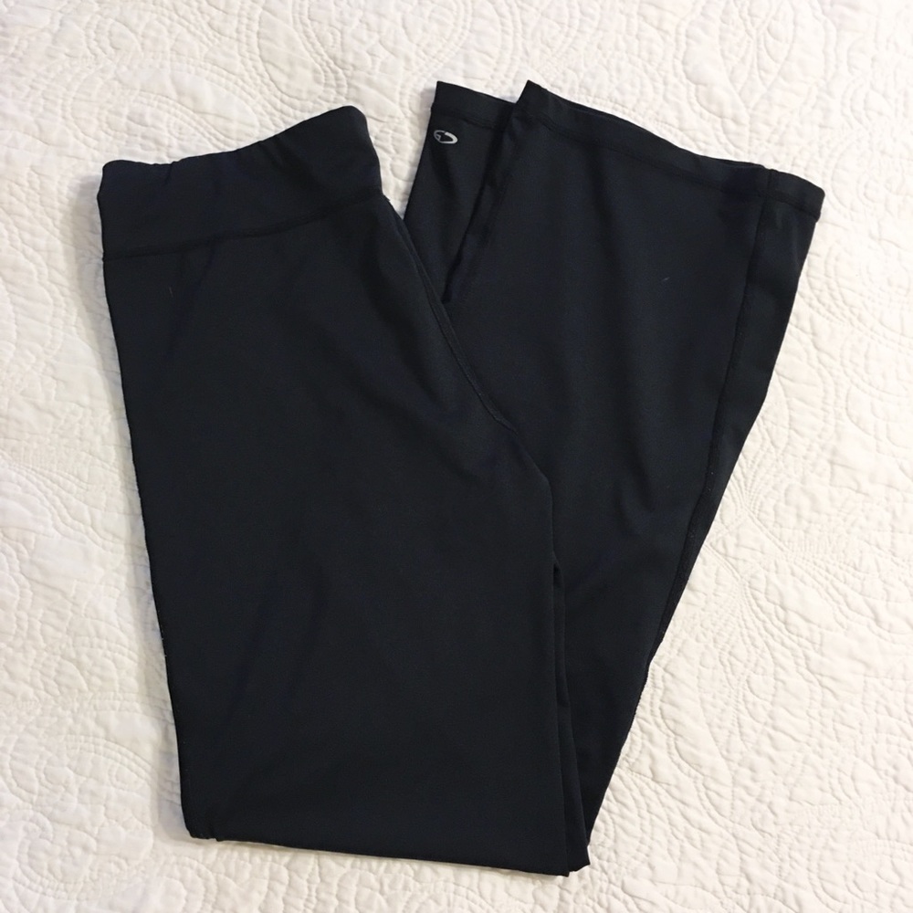 Black exercise pants