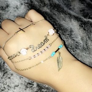 Bracelets and necklaces