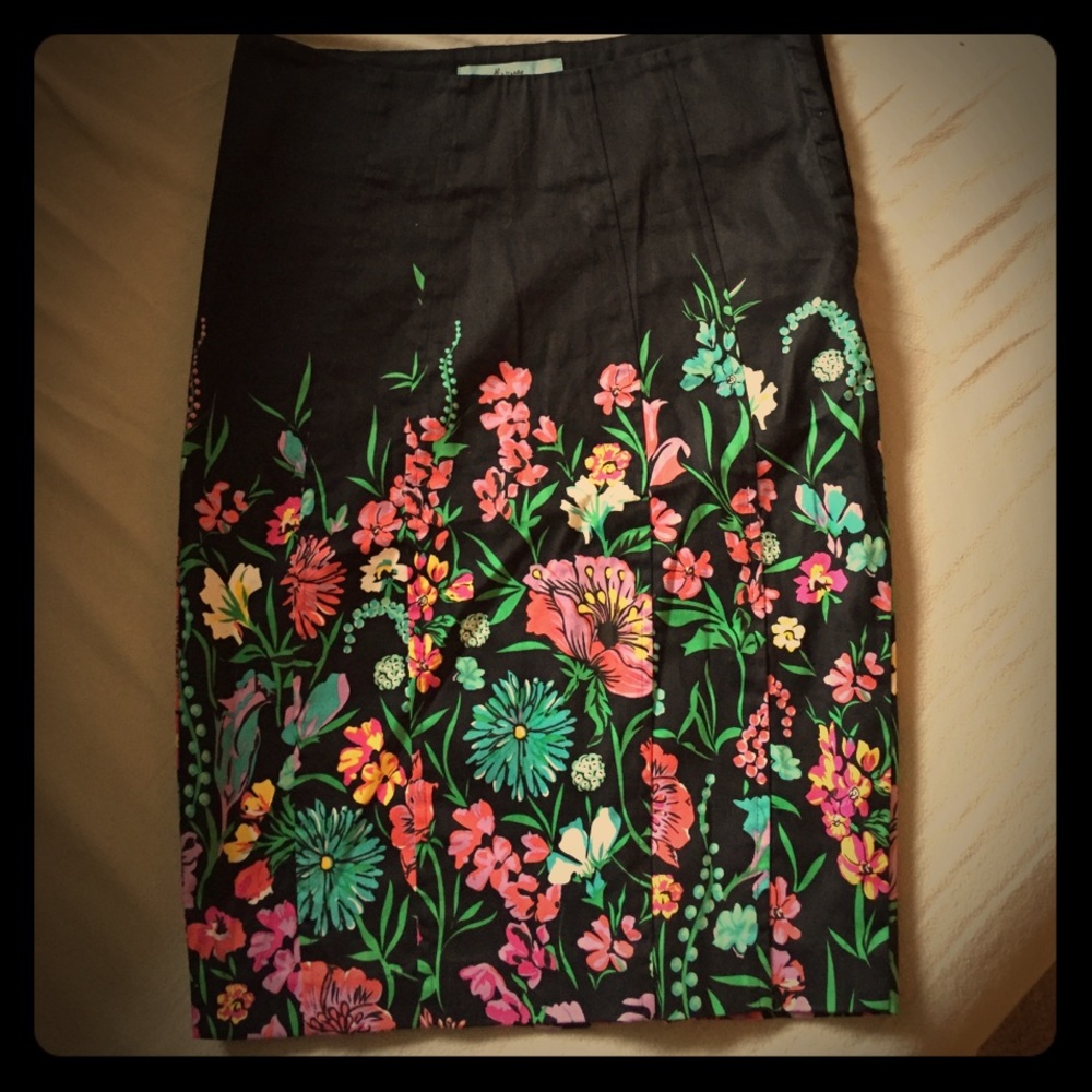Marciano floral skirt