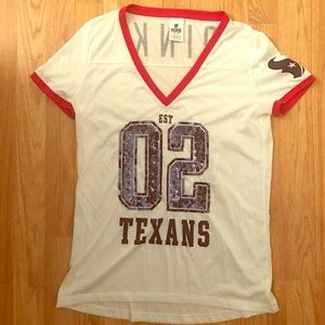 Victoria Secret Pink Texans Jersey