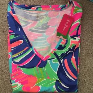 Lilly Pulitzer Michele V-Neck Shirt